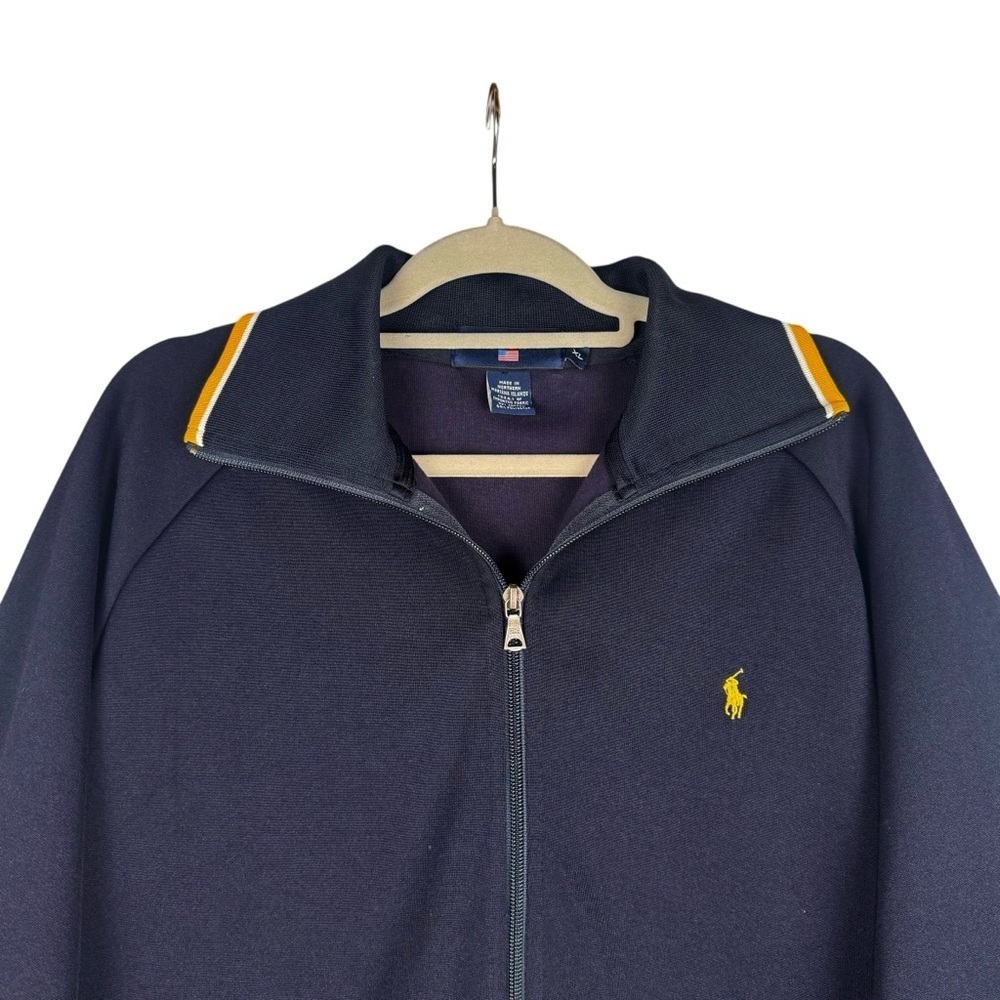 Polo Sport Ralph Lauren Men’s Zip up Jacket Navy Blue Size XL - Picture 6 of 10